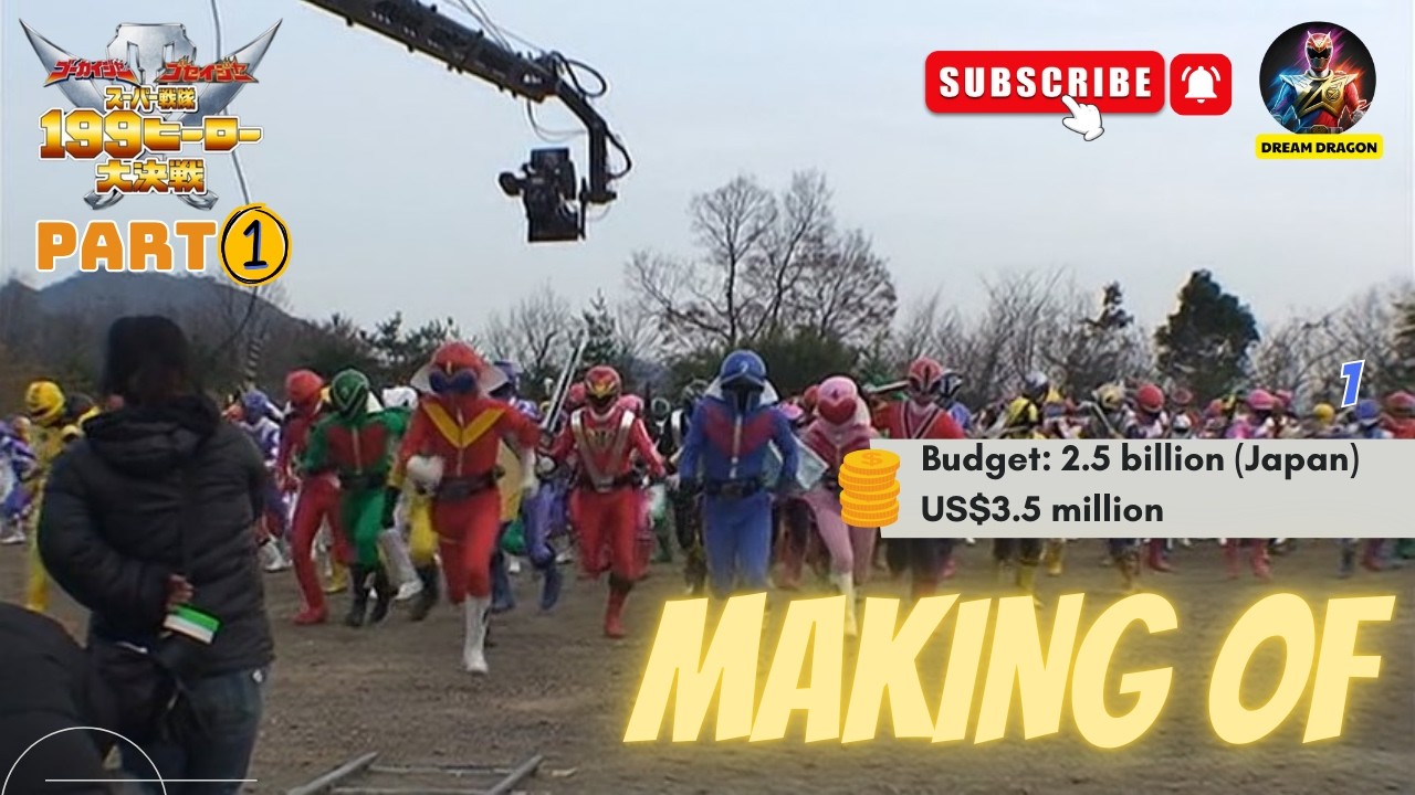 Making | Gokaiger Goseiger Super Sentai 199 Hero Great Battle - Part 1