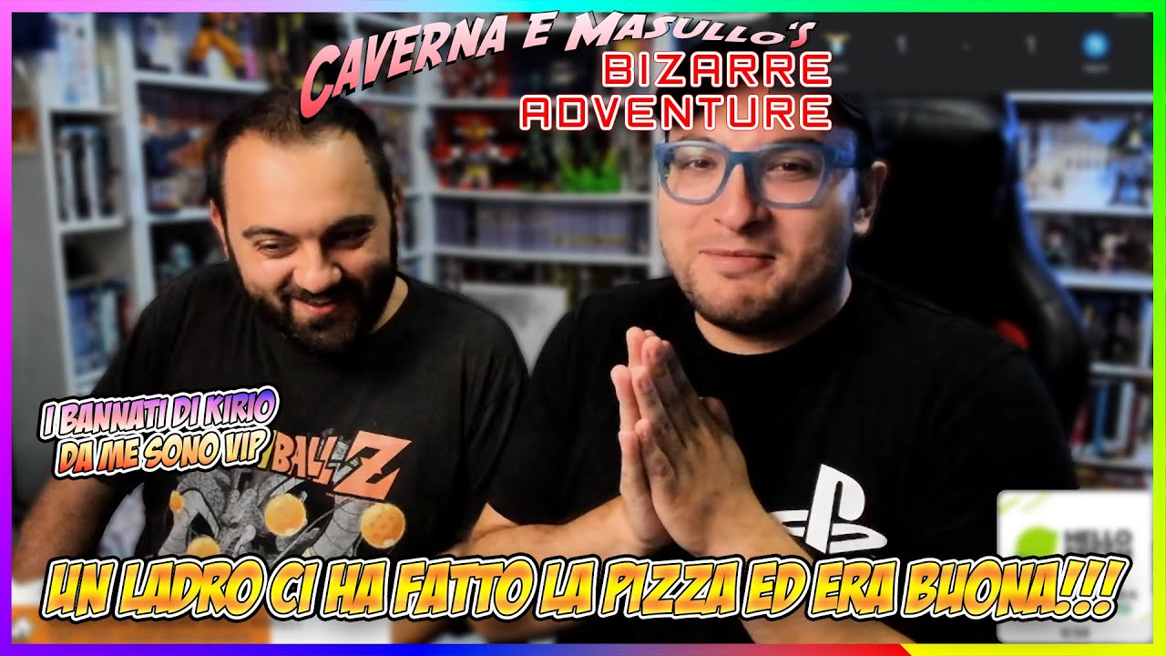 UN LADRO CI HA FATTO LA PIZZA, ED ERA PURE BUONA!!!