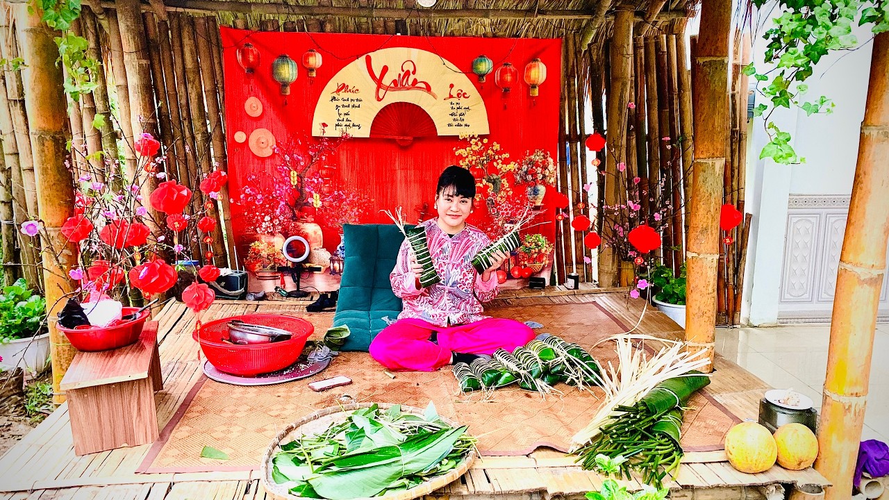 TRADITIONAL TET PREPARATION AND THE ART OF MAKING BANH CHUNG IN THE NORTHERN HIGHLANDS mp4