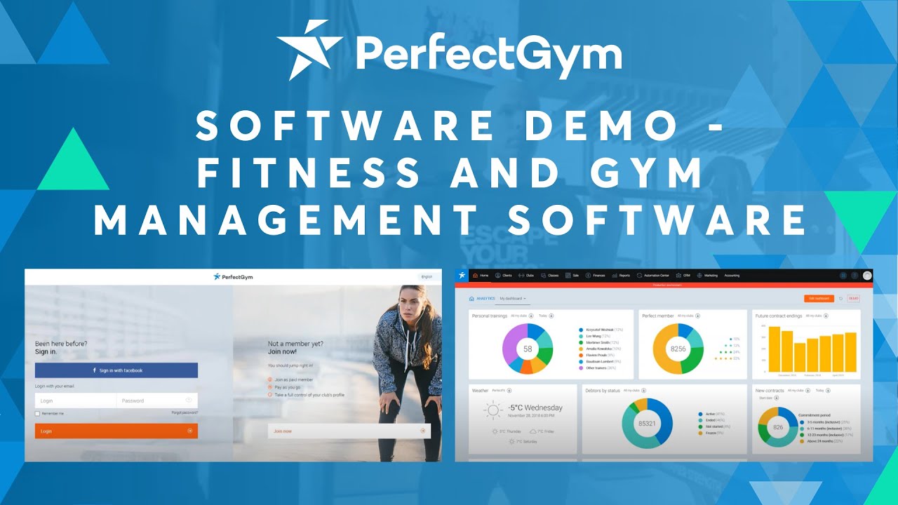 Демонстрация программного обеспечения Perfect Gym &mdash; программное обеспечение для управления фитнесом и тренажерным залом