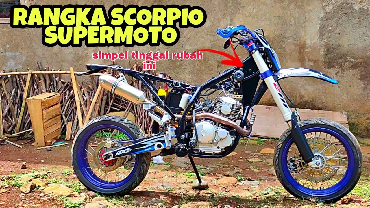 ОБЗОР РАМЫ SCORPIO SUPERMOTO!!! || Вот что нужно изменить!!!