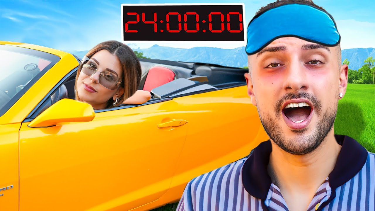 ÜSTÜ AÇIK ARABA' DA 24 SAAT KALDIK ! SON ÇIKAN KAZANIR !?