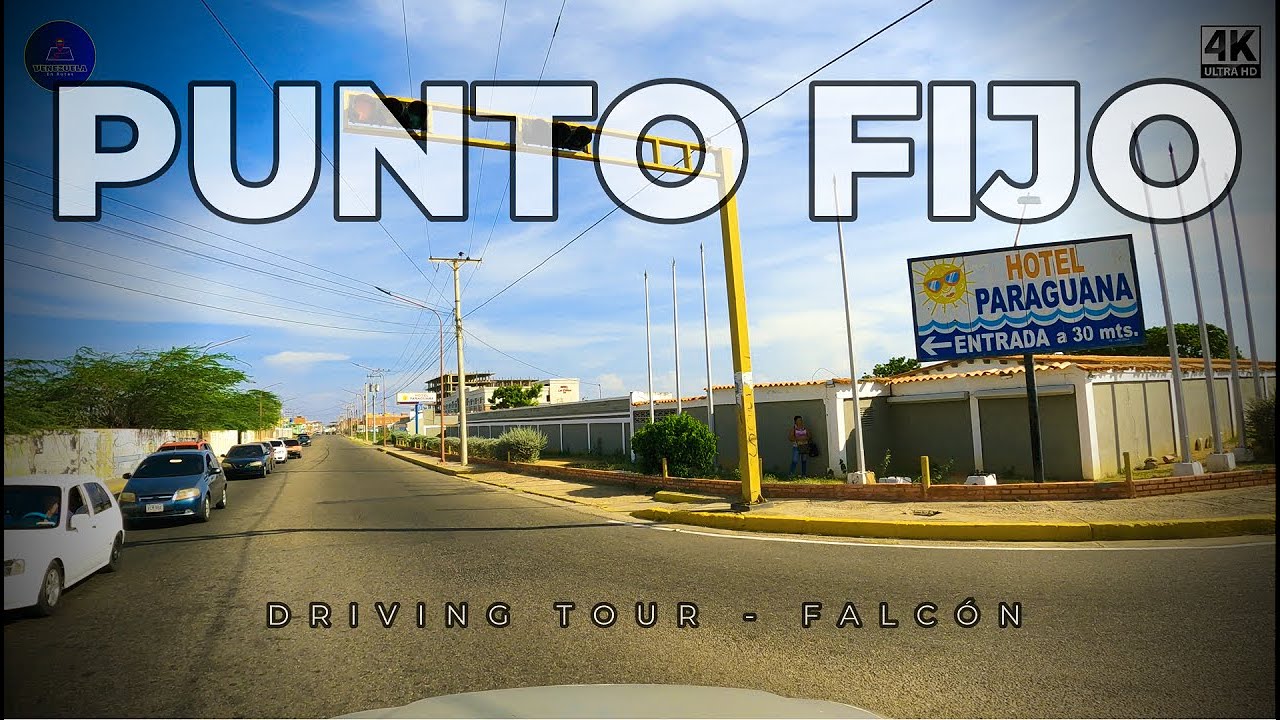 ¡EXPLORANDO PUNTO FIJO! Driving Tour 4K por la avenida Jacinto Lara, Falcón 🇻🇪
