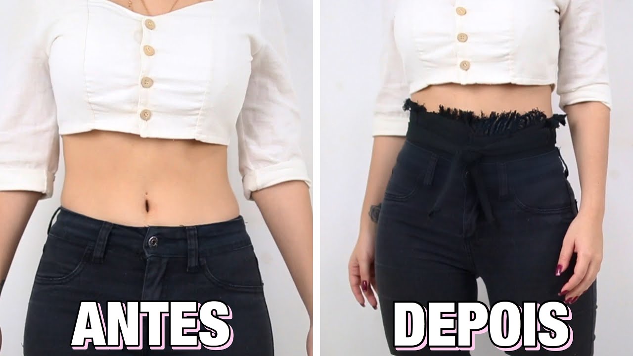 Transforme suas ROUPAS | Cintura alta - Manga sino - bota, etc