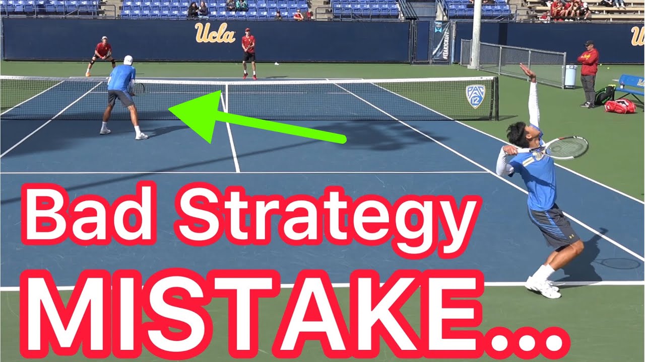 Can You Find The Mistake? (Tennis Doubles Strategy Explained)
