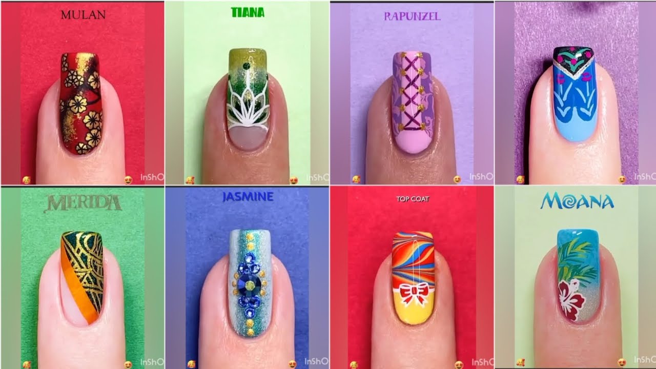 10 easy nail tutorials for beginners 💅 Best nail designs at home