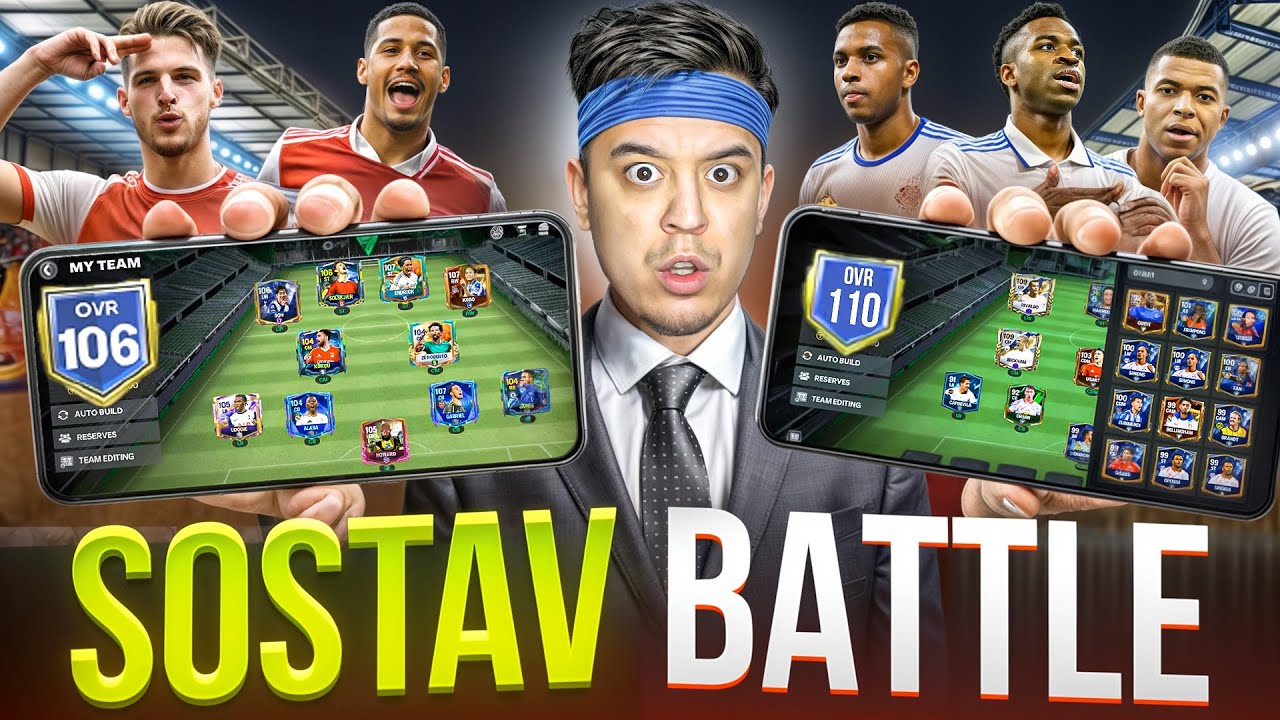 🔴UZB DA TOP-1 SOSTAV QAYSI?🔥FC MOBILE SOSTAV BATTLE QLAMIZA😱🔴 #romaaka