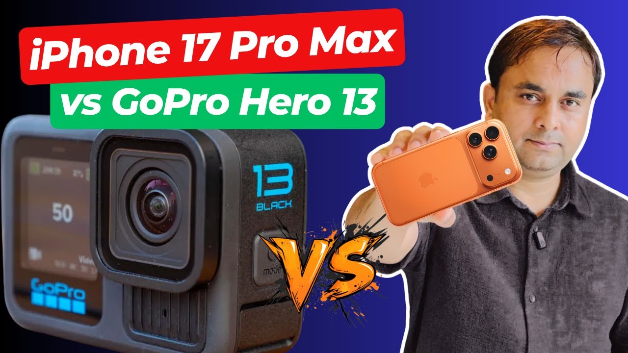 iPhone 17 Pro Max vs GoPro Hero 13 Black &ndash; Ultimate Camera Test! 📸🔥