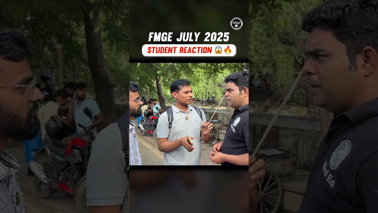 FMGE 2025 Exam Review | Student Reaction & Paper Analysis by Dr. Ashwani | PW MedEd #fmge2025