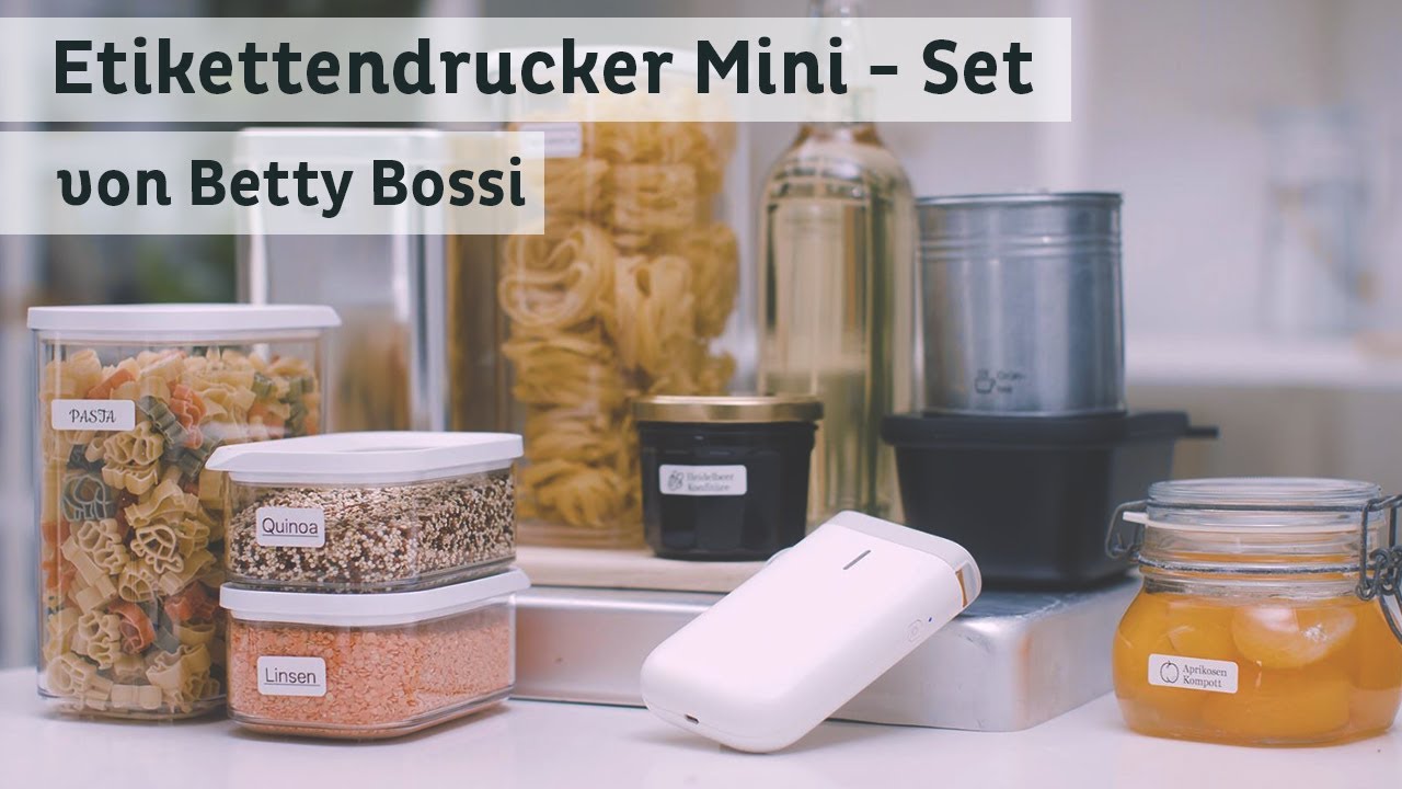 Etikettendrucker Mini - Produkt von Betty Bossi