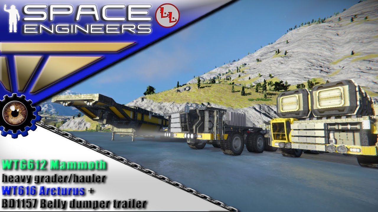 Space Engineers - ИП - WTG612 + WT616 Arcturus + BD1157 Крутые тягачи!