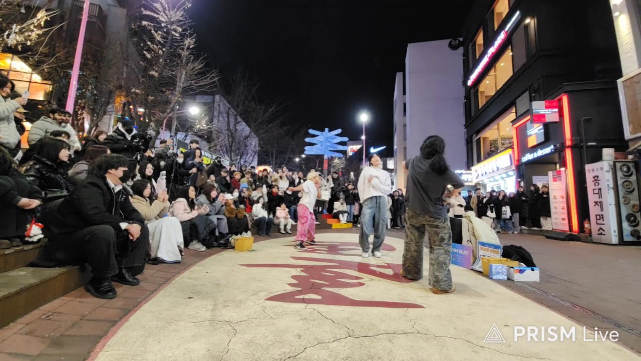 Live(Side/Back) 20260216 BLAST#블라스트 HongDae#홍대 Busking#버스킹 SnowHorse#눈말