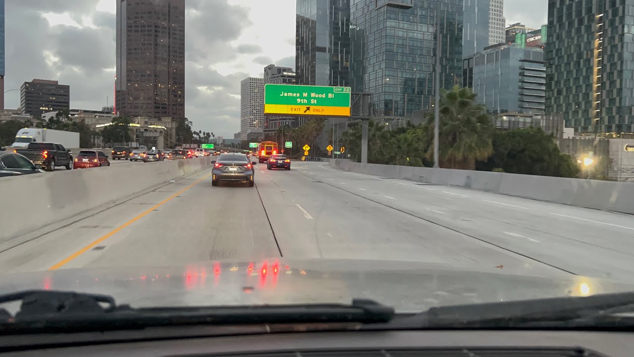Manejando de Los Ángeles a Ontario (california)