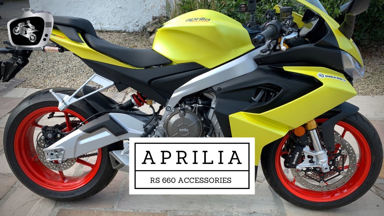 День аксессуаров для Aprilia RS660 | Установка последних деталей перед первой поездкой. Обзор поя...