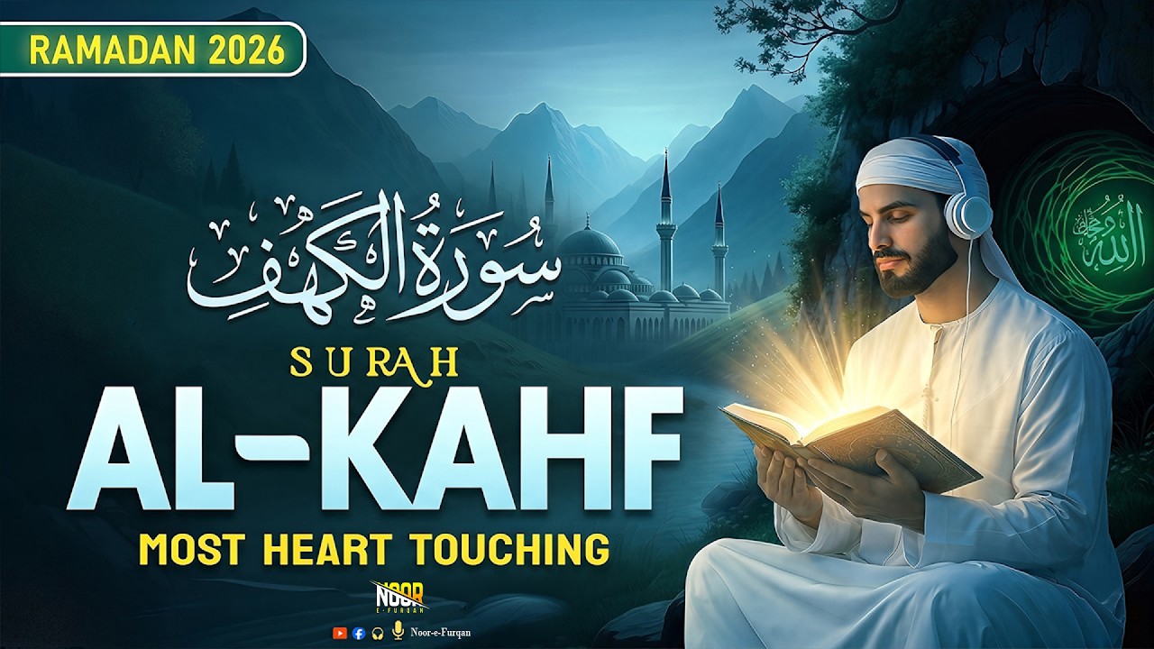 Surah Al Kahf (سورة الكهف) Ramadan Special Recitation with Peace, Barakah & Mercy | Noore-Furqan