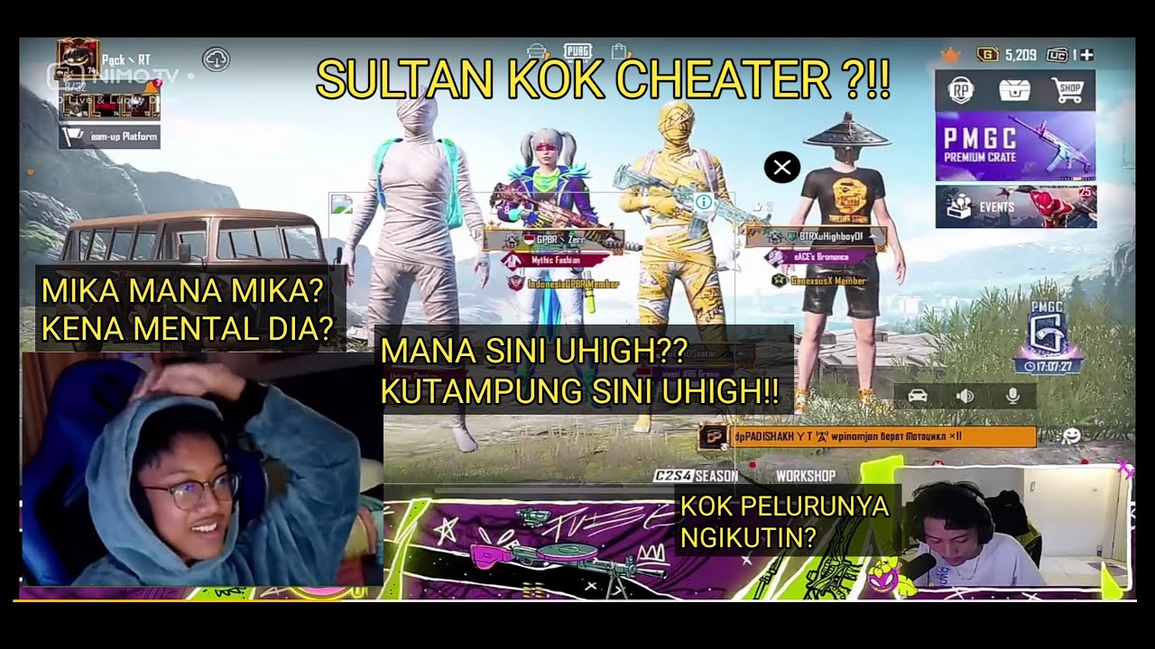 FULL BTR RYZEN MABAR SAMA GPBR ZERR | UHIGH MIKA SATAR DIBANTAI DI TDM| SULTAN CHEATER?- PUBG MOBILE