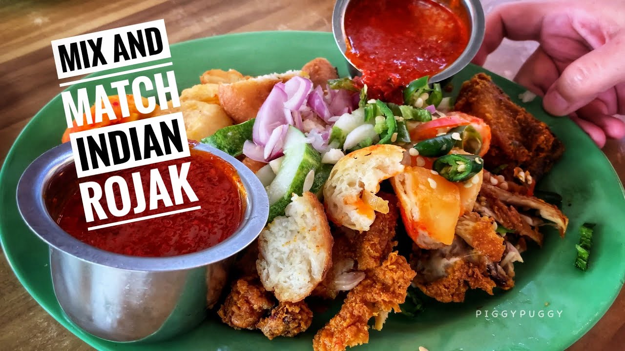SINGAPORE STREET FOOD - INDIAN ROJAK RK EATING HOUSE