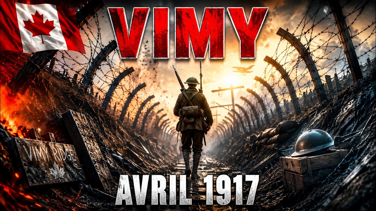Episode 21 : La bataille de la cr&ecirc;te de VIMY - 1917 - CANADIAN BATTLE  / #canadaremembers