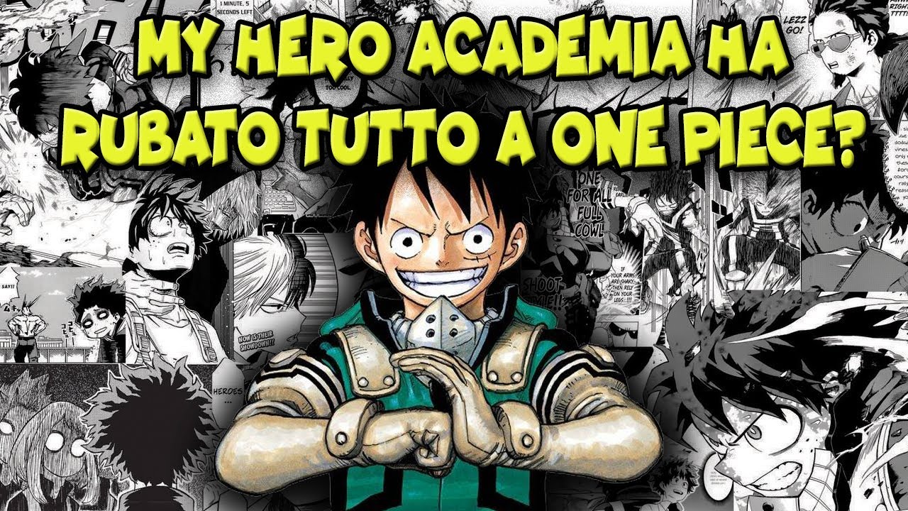 MY HERO ACADEMIA HA RUBATO TUTTO A ONE PIECE? EIICHIRO ODA INTERVISTA KOHEI HORIKOSHI con sommobuta