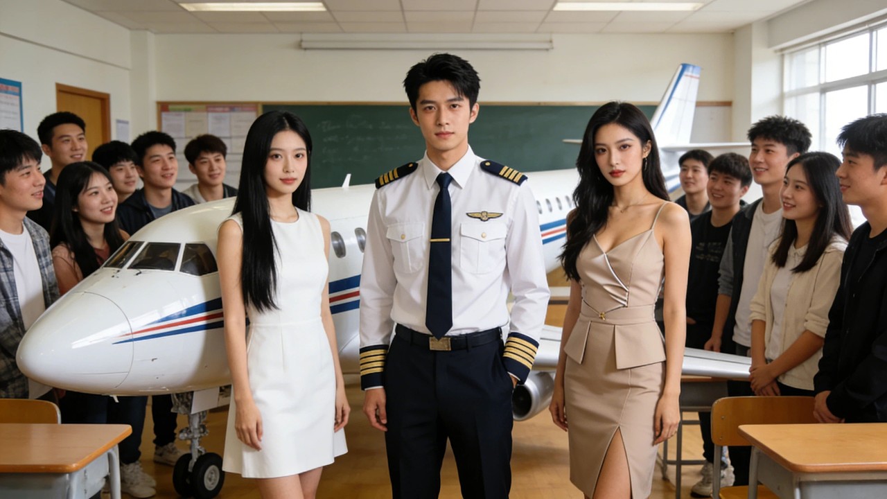 【FULL】Reborn as a Failed Student,He Saved an Entire Plane,Many Campus Beauties Loved Him!#minidrama