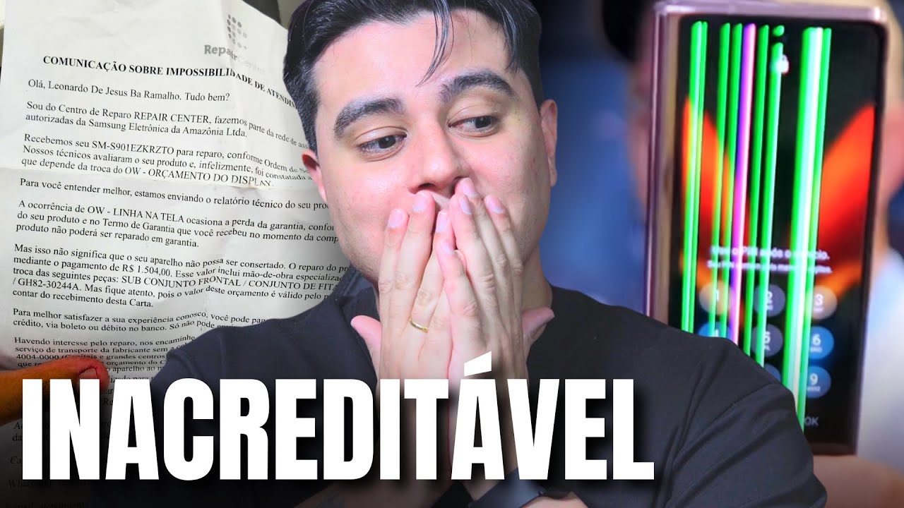 CUIDADO COM A GARANTIA DA SAMSUNG...