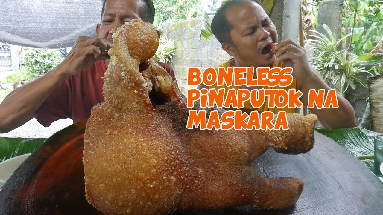 PINAPUTOK NA MASKARA NG BABOY