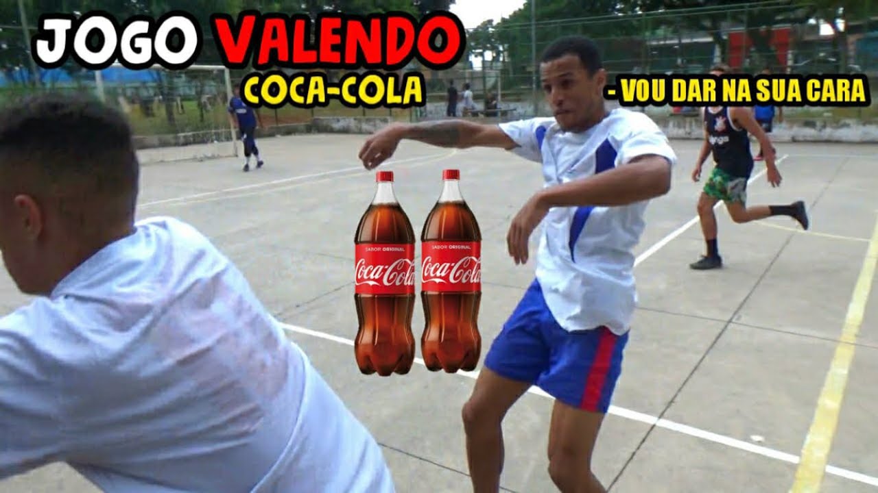 VOU DAR NA SUA CARA !!! JOGO VALENDO COCA (DEU CONFUSÃO)