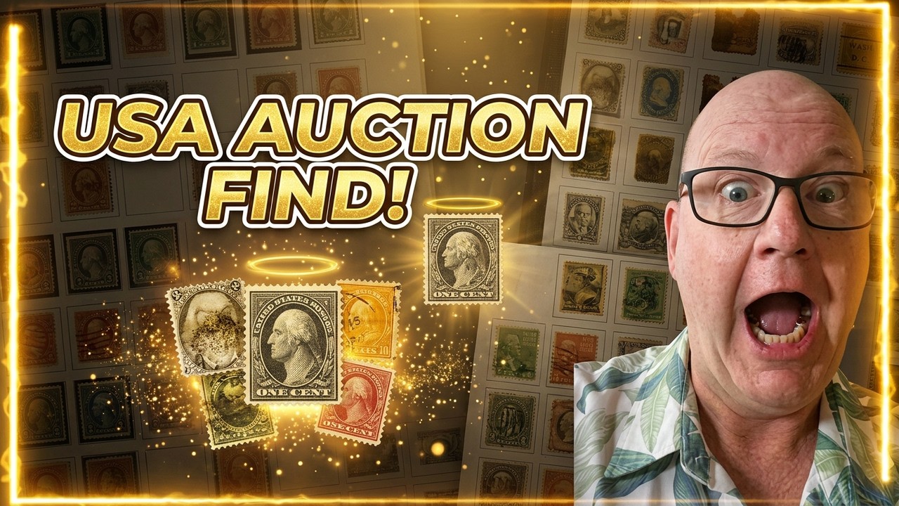 USA Stamp Auction Find