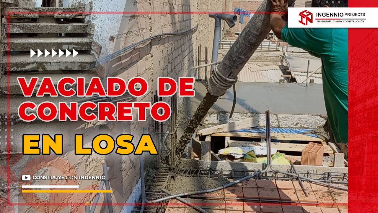 VACIADO DE CONCRETO EN LOSA | PROYECTO PUENTE PIEDRA