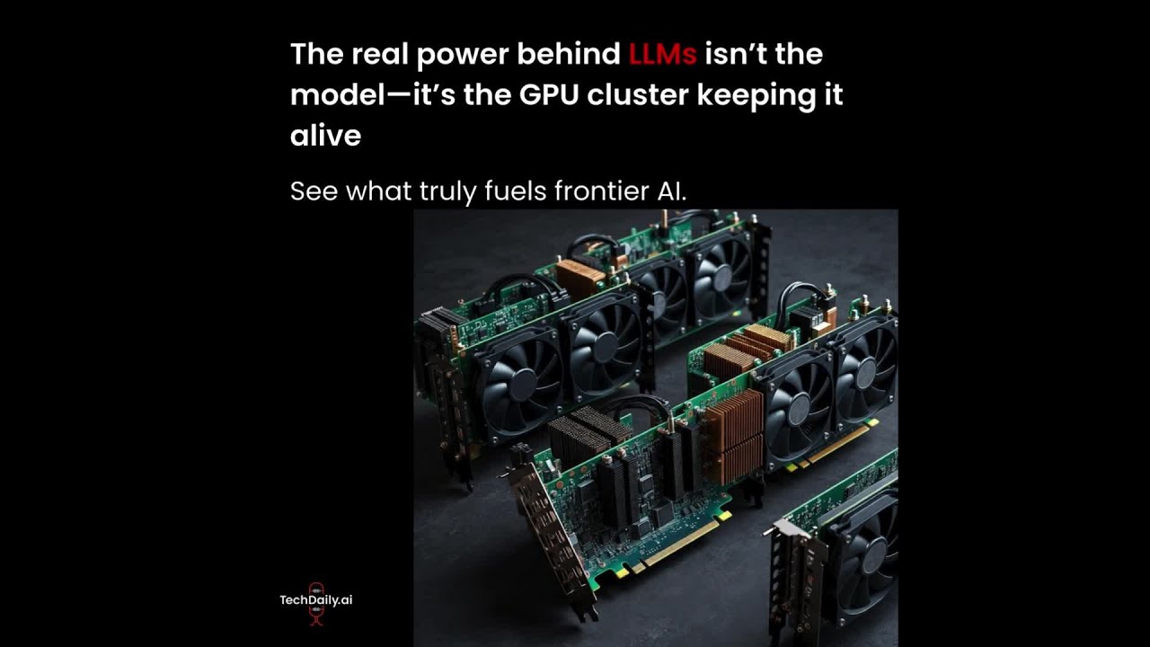 LLMs don&rsquo;t scale on ambition they scale on GPUs