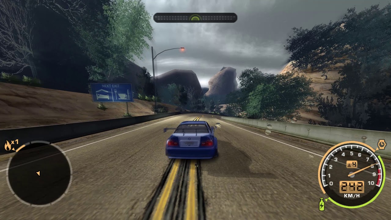 NFS Most Wanted - Palmont City Canyon - Knife's Edge