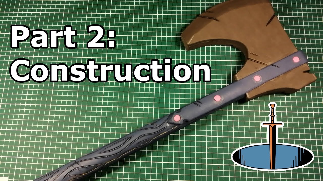 Making Cheap LARP Weapons PART 2: Construction