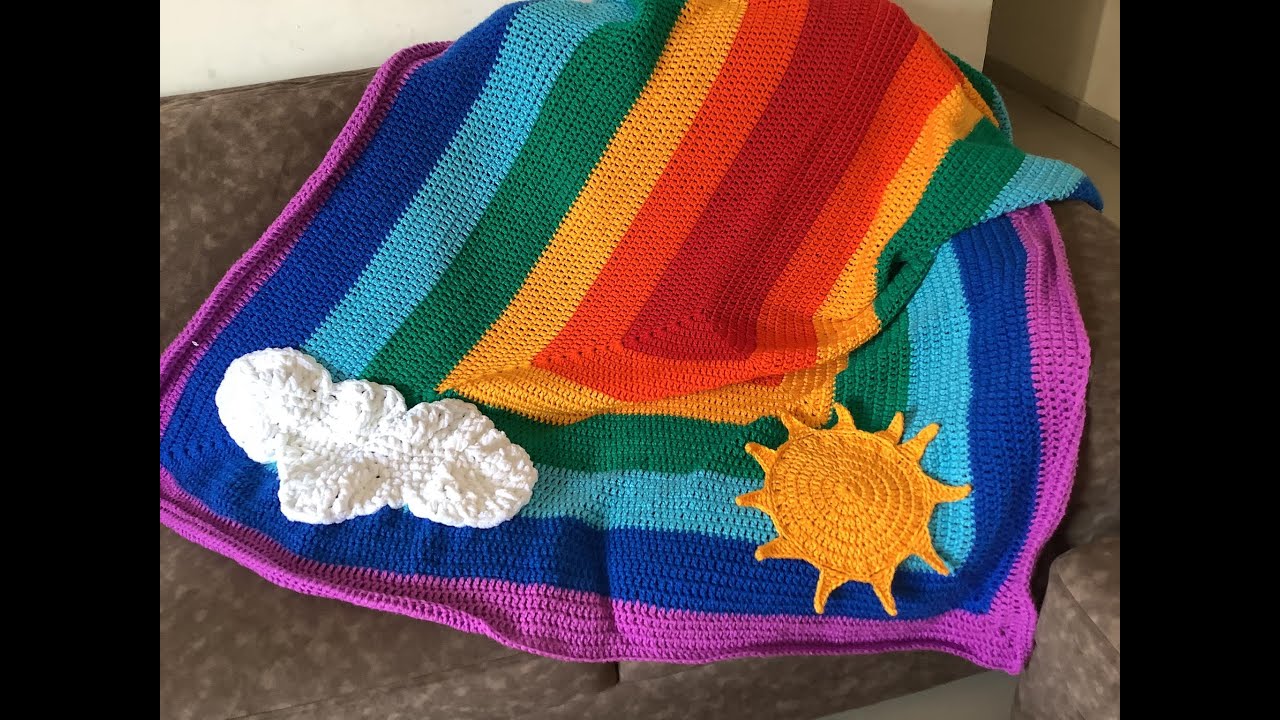 Crochet Sun Applique