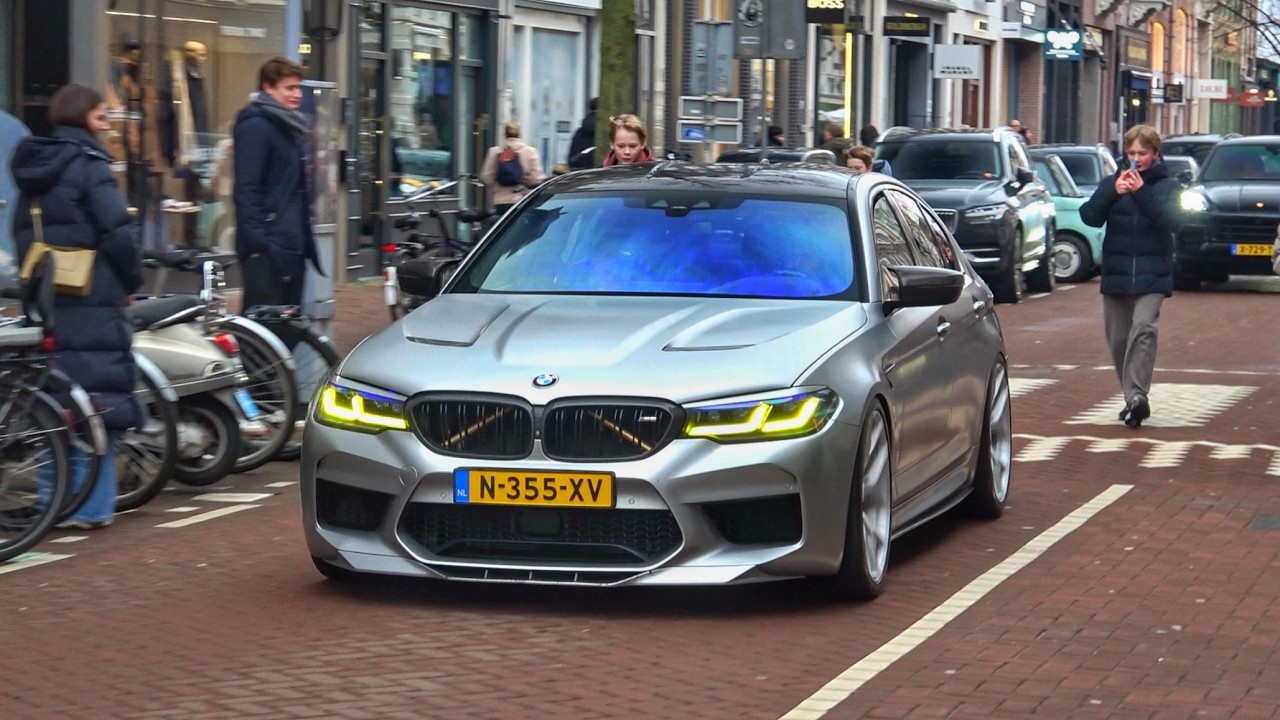 Sportscars In Amsterdam! Ep. 4 - Schaefzen M3 G80, Urus Mansory, GT63, Powersliding F12 And More!