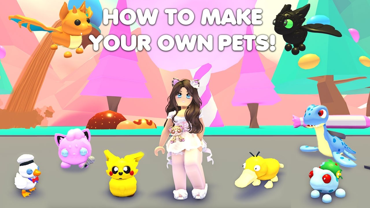 Как создать своих питомцев в Adopt me!