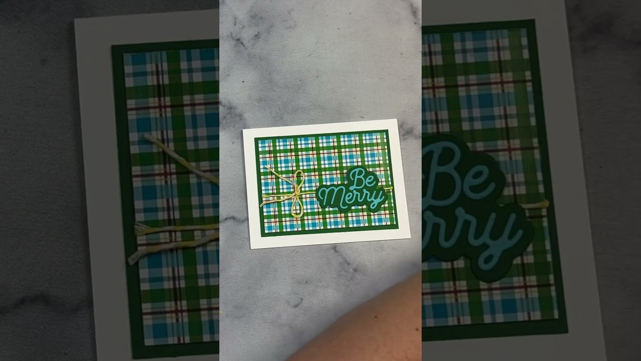 #KendrasCardChallenge16 Sketch 14 -One Minute Cardmaking Tutorial- Quick & Easy with Patterned Paper