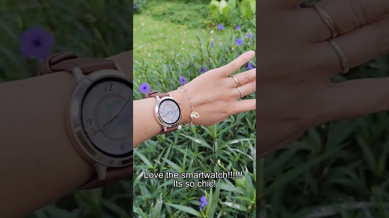 Thank you so much for gifting it me, Its so chic!#FANYLuna #fanyvibes  #smartwatch #ootd