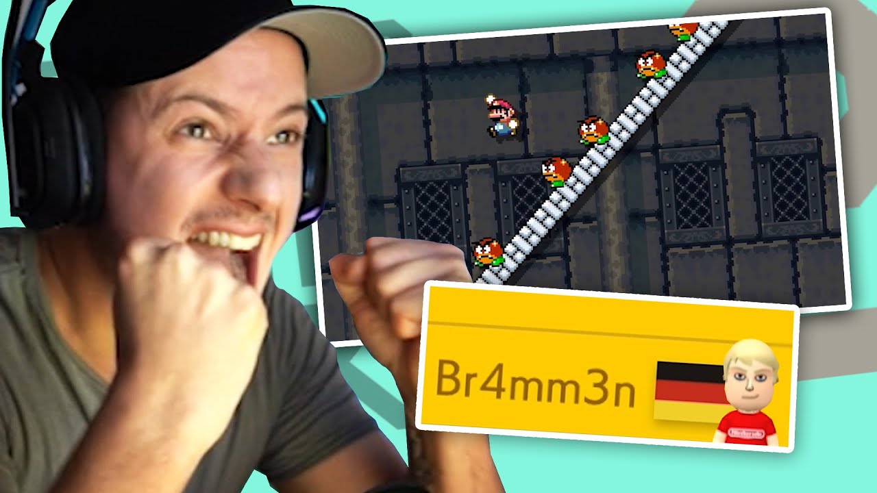 REKORD bei Br4mm3n | Super Mario Maker 2