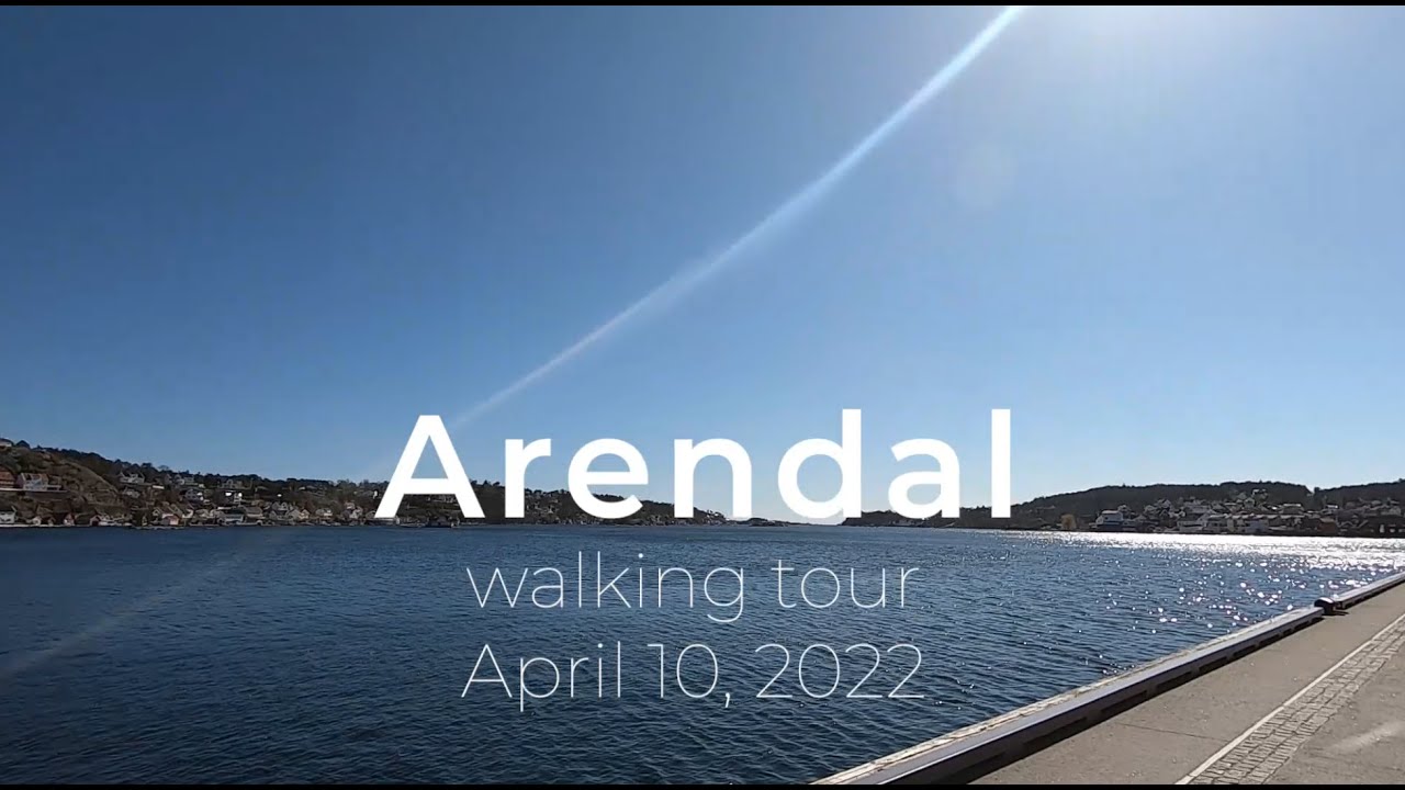 Arendal - walking tour 2022