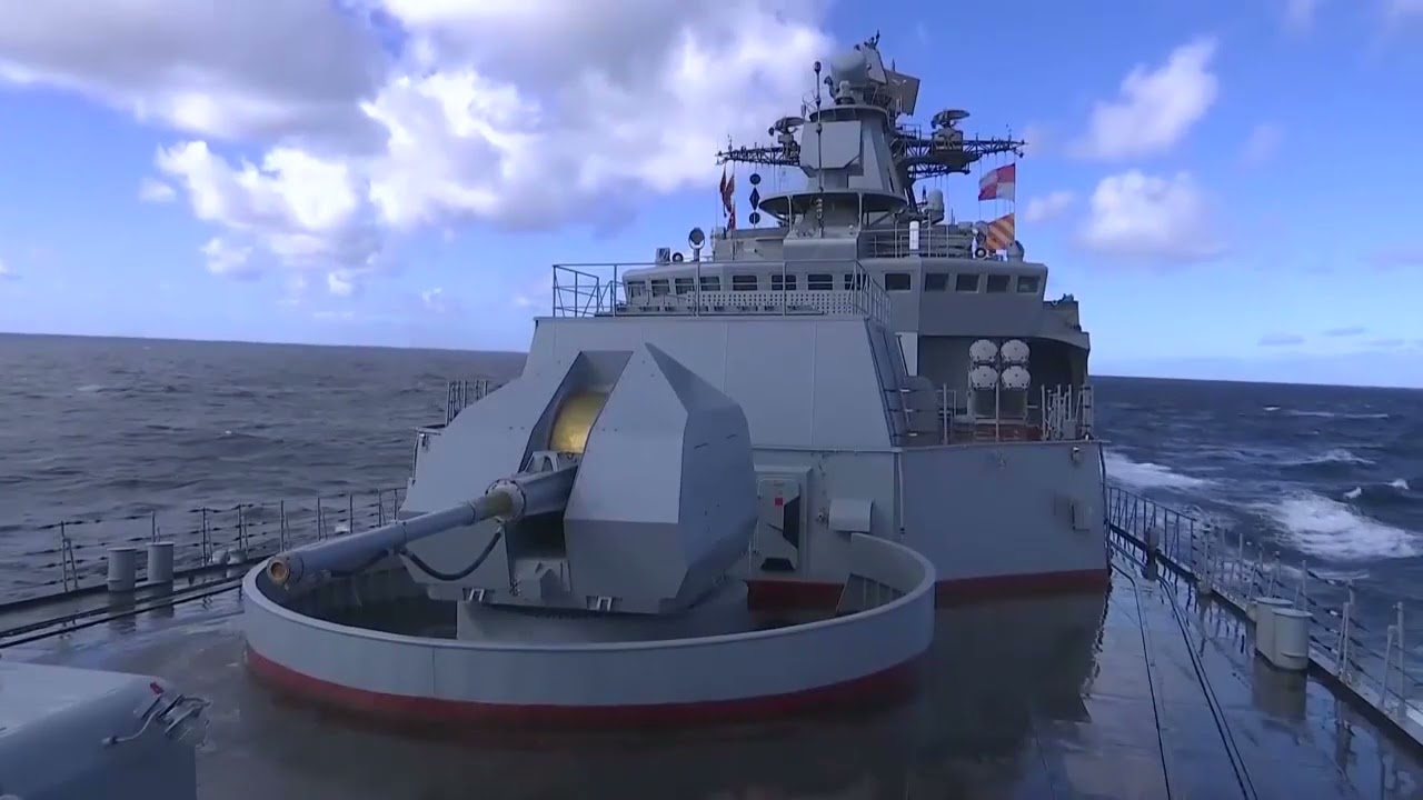 Warships of the Navy of the Russian Federation and the Naval Forces of the People's Liberation Army