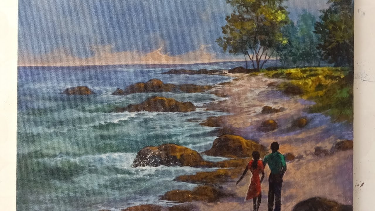 Walk At Beach