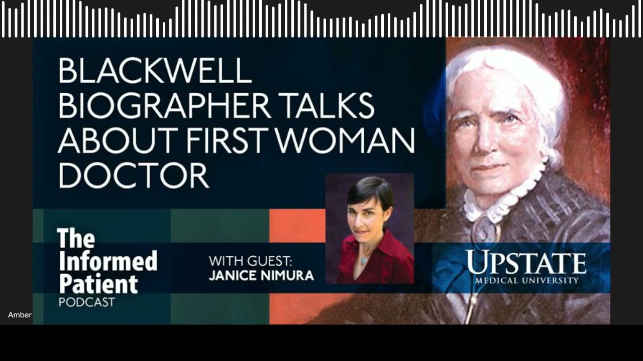 Blackwell biographer talks about first woman doctor