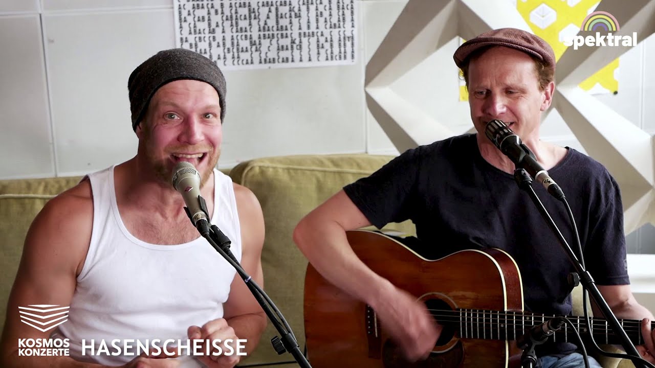 Das Hasenscheisse-Duo spielt 
