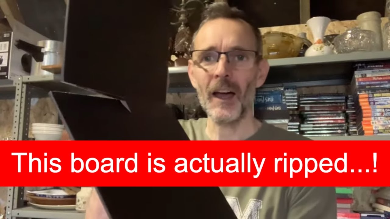 Yes the board WAS ripped... Getting stuff SOLD ON EBAY