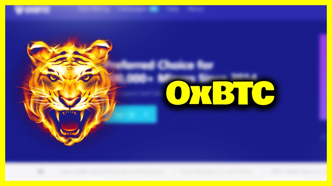OxBTC - Trusted Multiple Crypto Mining