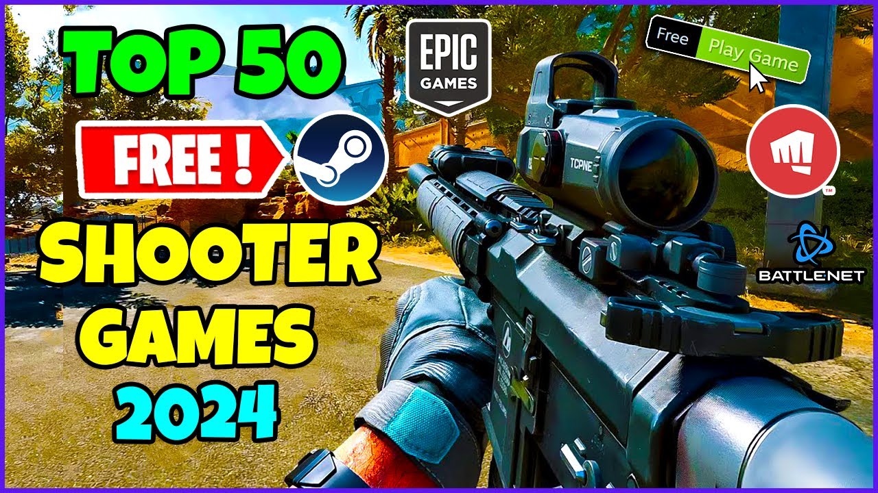 TOP 50 FREE Shooter Games to Play in Late 2024 (FPS/Third Person)