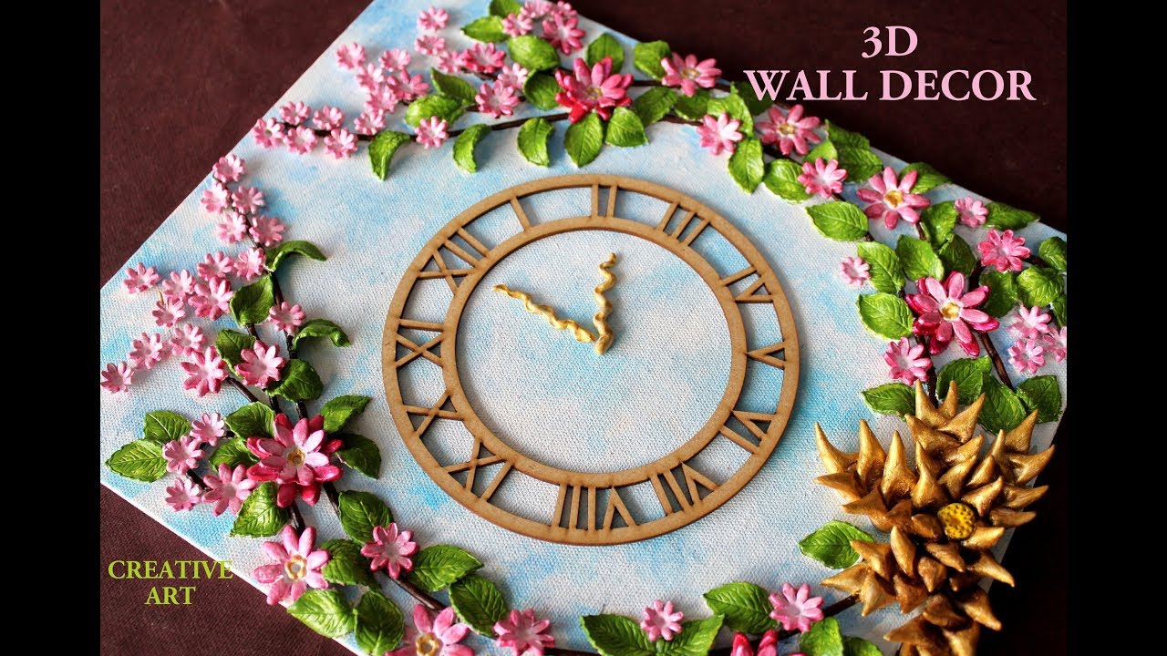 3D CLAY WALL DECOR