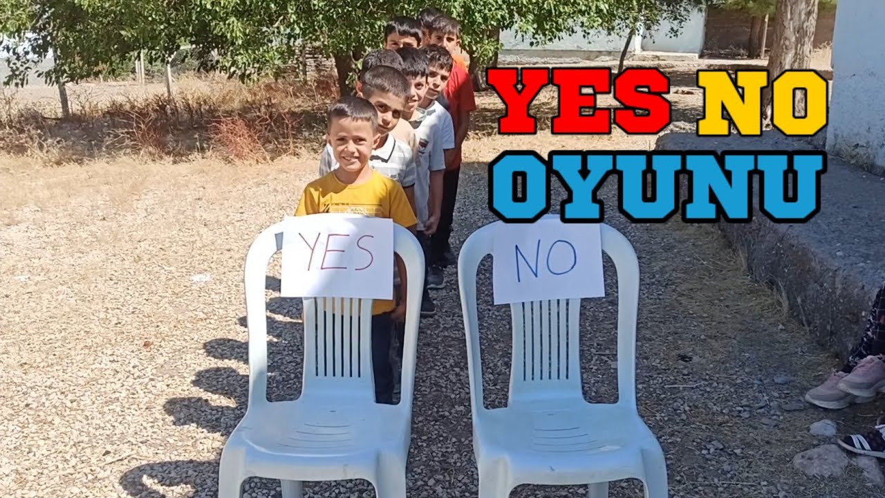 Erkekler arası Yes No Oyunu 🚀Eğlenceli Çocuk Oyunları🎈 Fun kids Games🎈Çocuklar ile Oynanacak Oyunlar