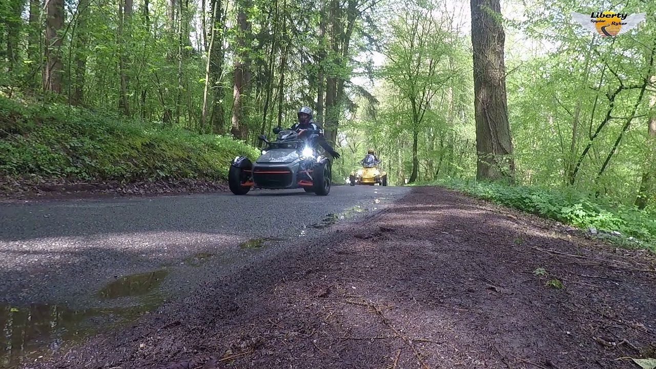 Groupe Liberty Spyder Ryker.  Balade du 16 mai.  #canam #spyder #balade #détente #liberty