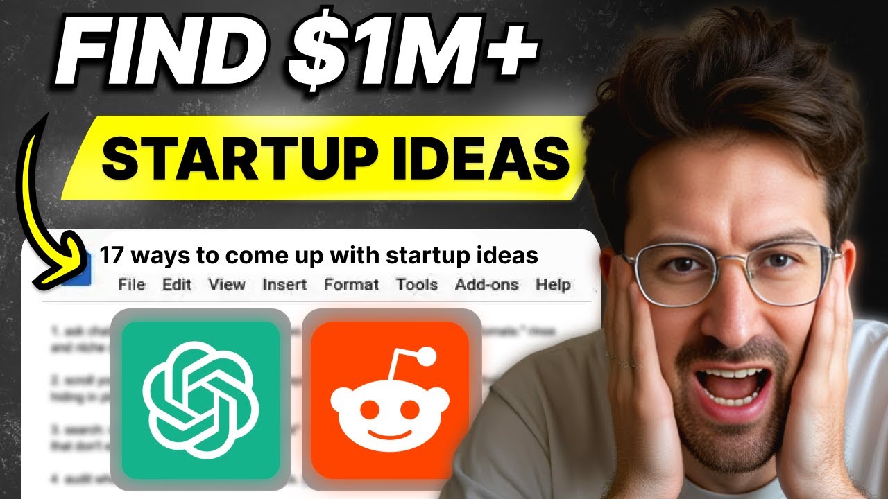 How I Use AI & Reddit to Find $1M+ Startup Ideas (FULL Blueprint)